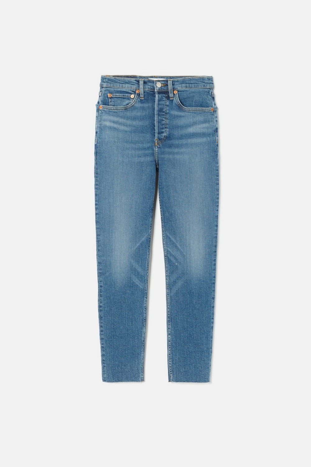 90S HIGH RISE ANKLE CROP