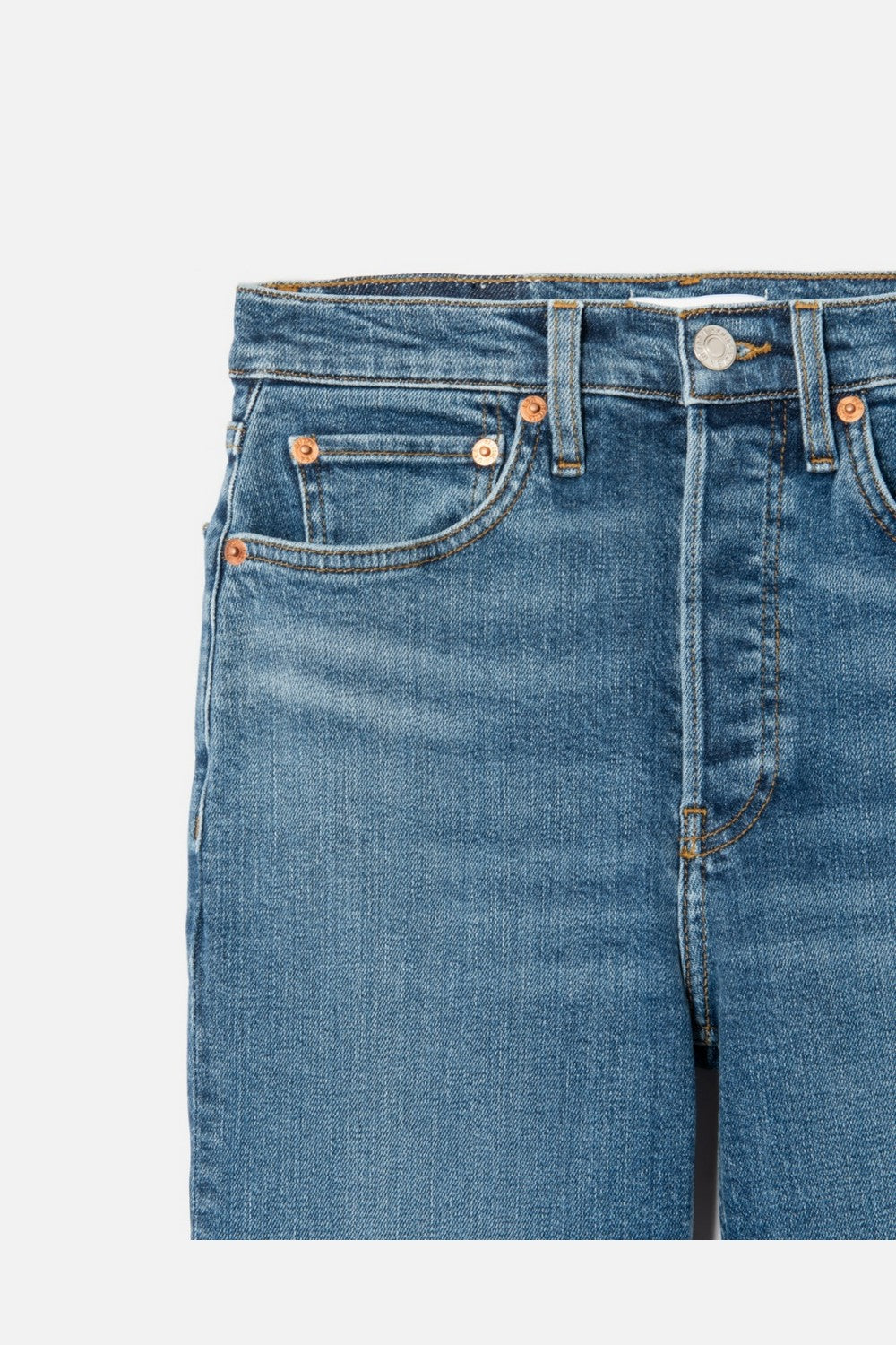 90S HIGH RISE ANKLE CROP