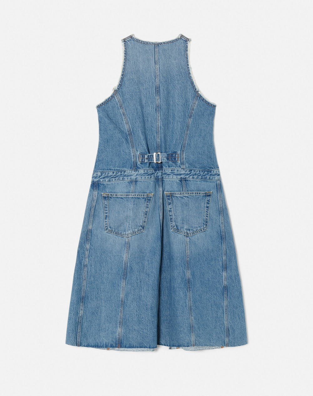 DENIM TRUCKER DRESS