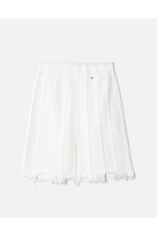 STRIPPED MIDI SKIRT