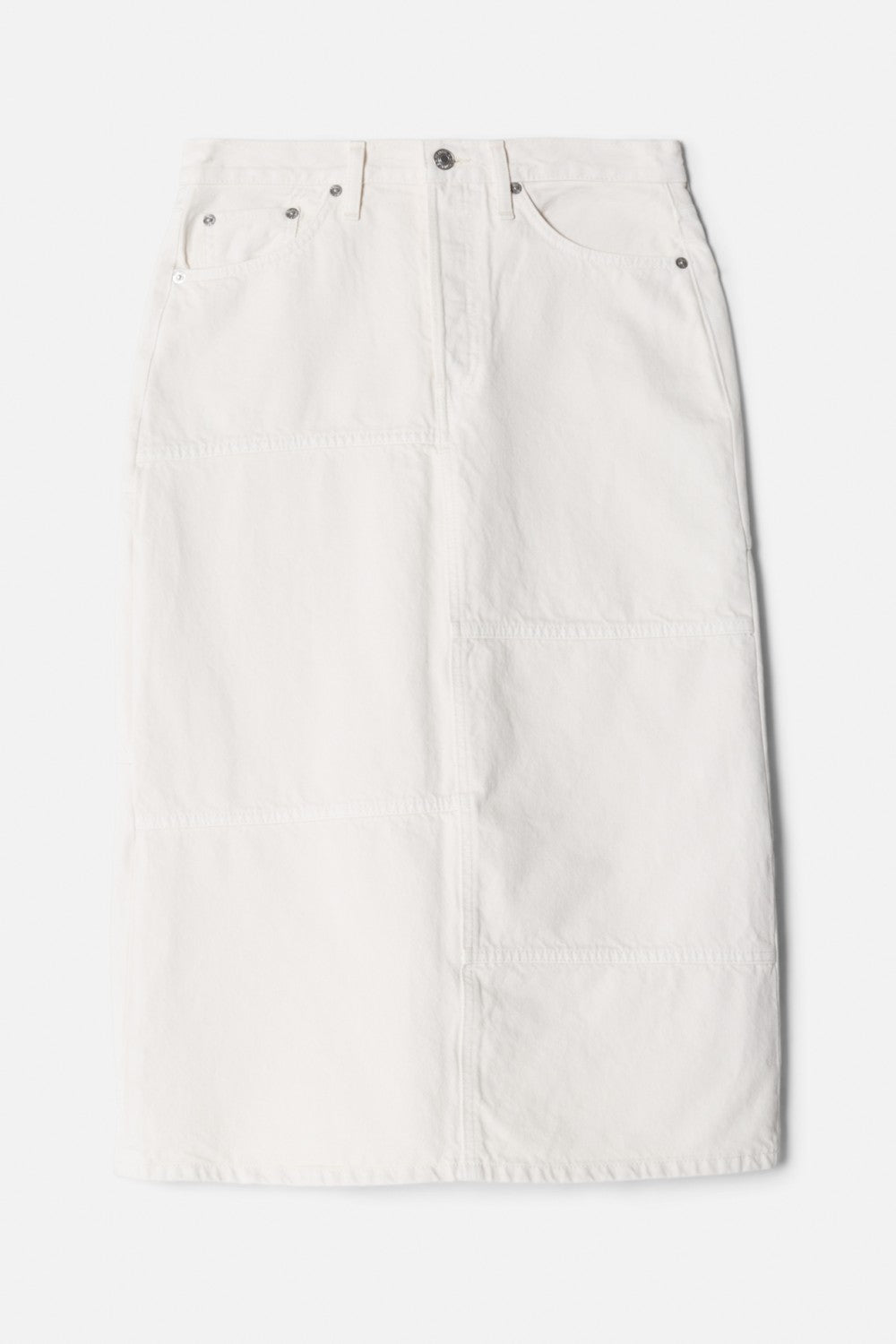 MID RISE SEAMED SKIRT