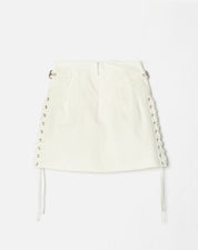 70S LACE UP SKIRT