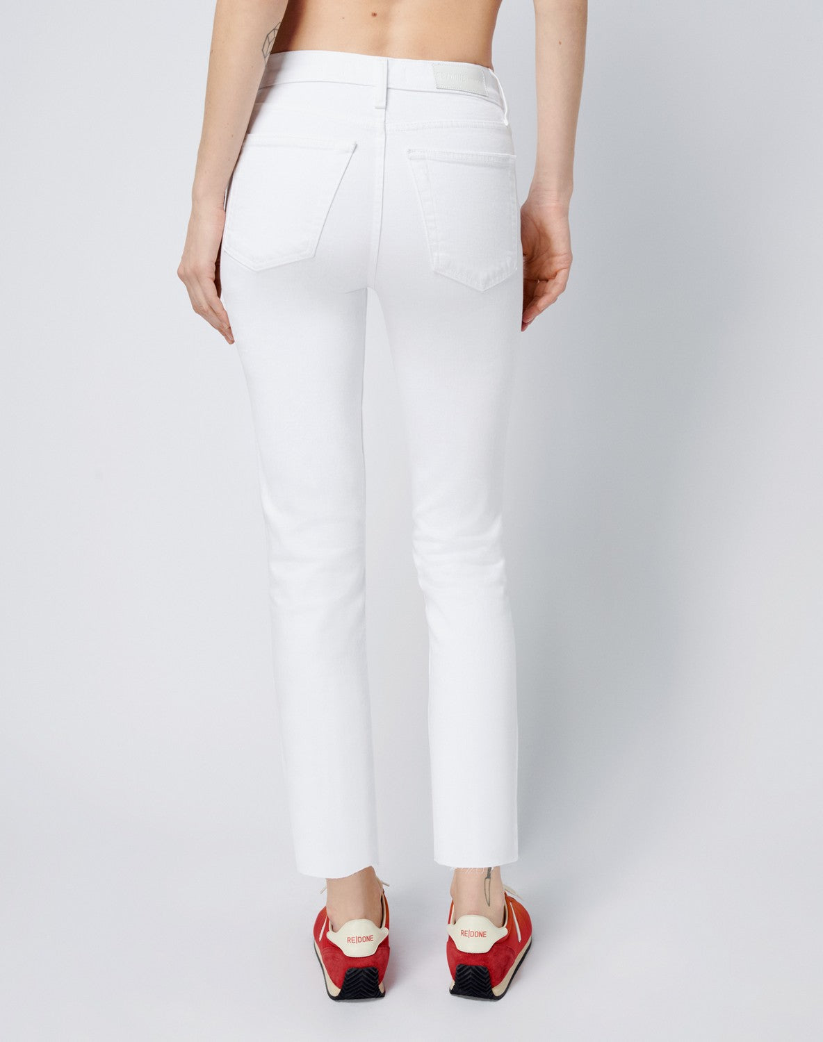 90S HIGH RISE ANKLE CROP