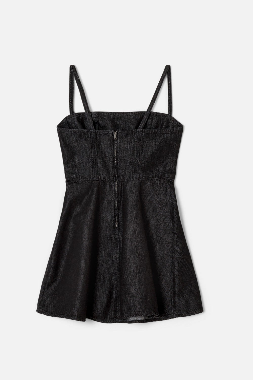 DENIM BUSTIER DRESS