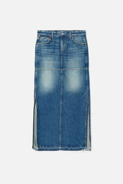 MID RISE SPLIT SKIRT
