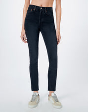 90S HIGH RISE ANKLE CROP