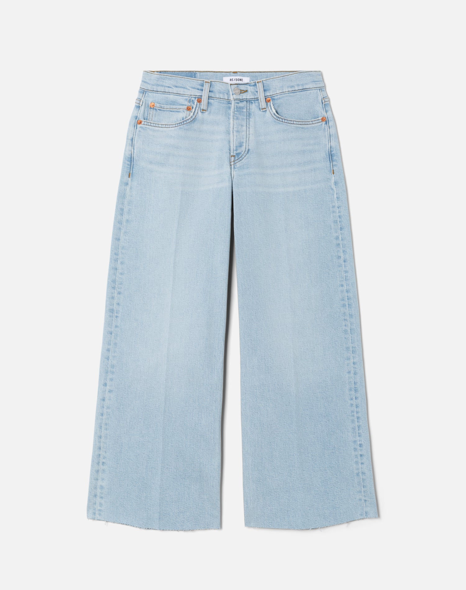 MID RISE WIDE LEG CROP