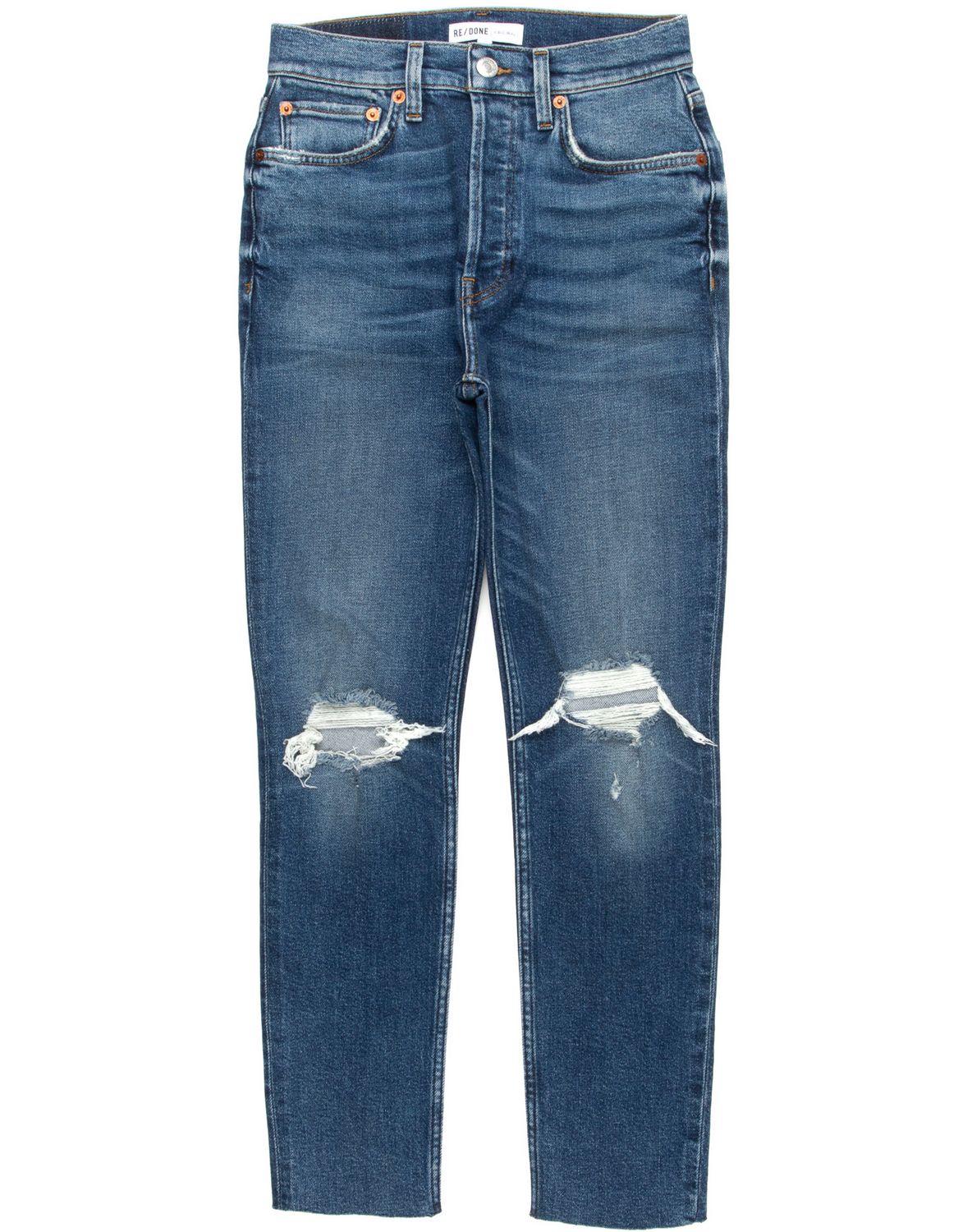 90S HIGH RISE ANKLE CROP