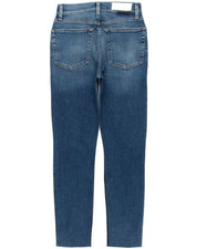 90S HIGH RISE ANKLE CROP