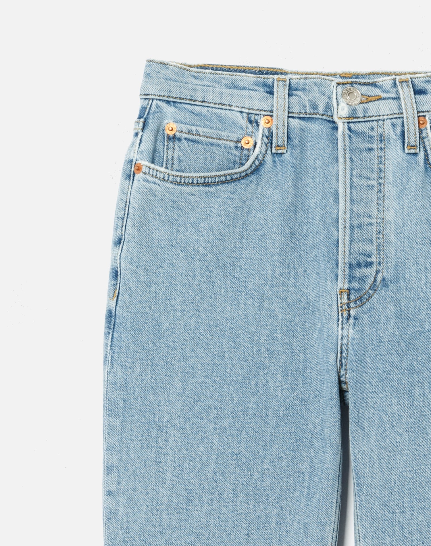 90S HIGH RISE ANKLE CROP