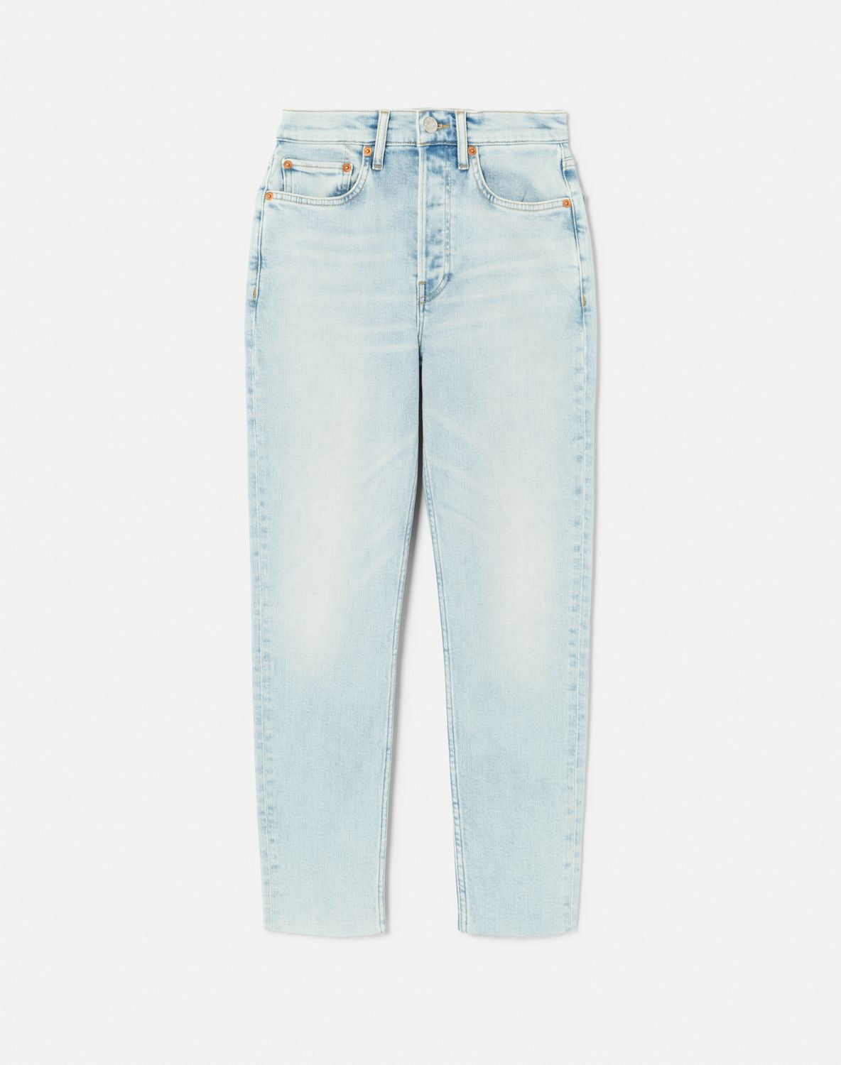 90S HIGH RISE ANKLE CROP