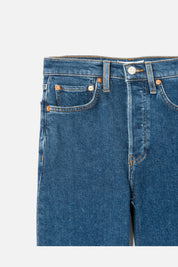 90S HIGH RISE ANKLE CROP