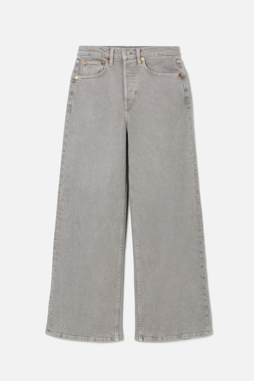 HIGH RISE WIDE LEG CROP