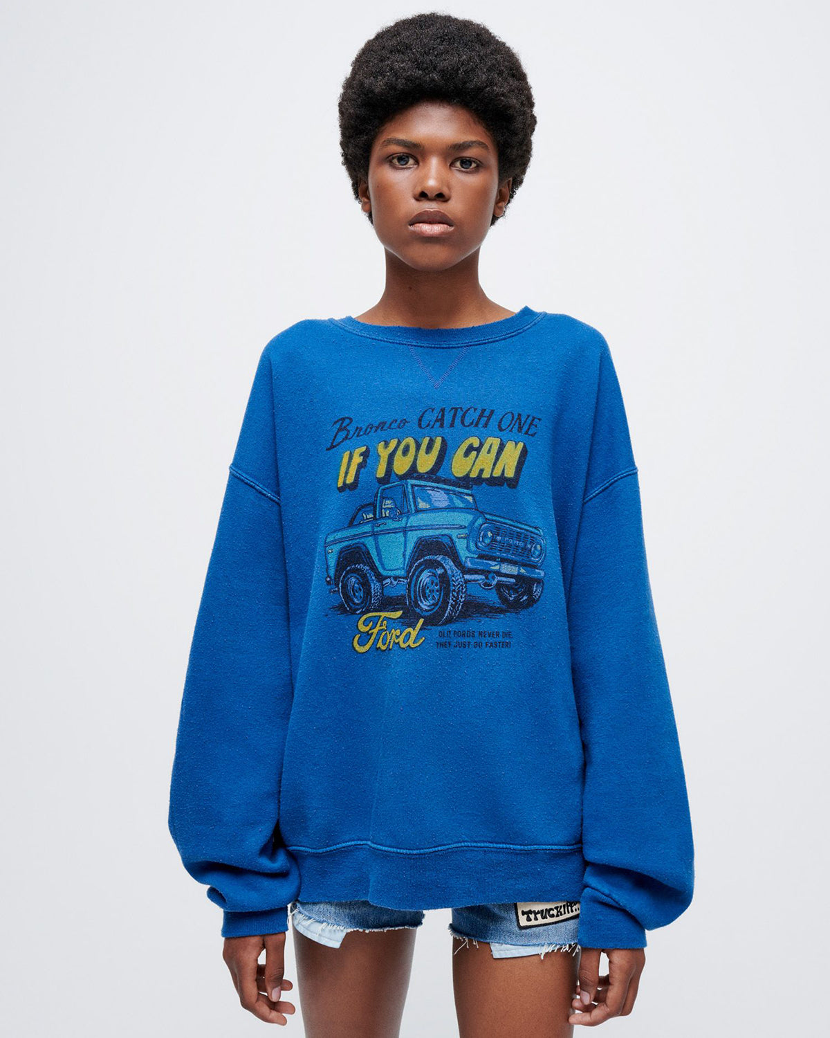 UPCYCLED SWEATSHIRT FORD BRONCO