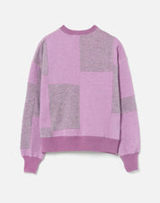 80S UPCYCLED PATCHED SWEATSHIRT