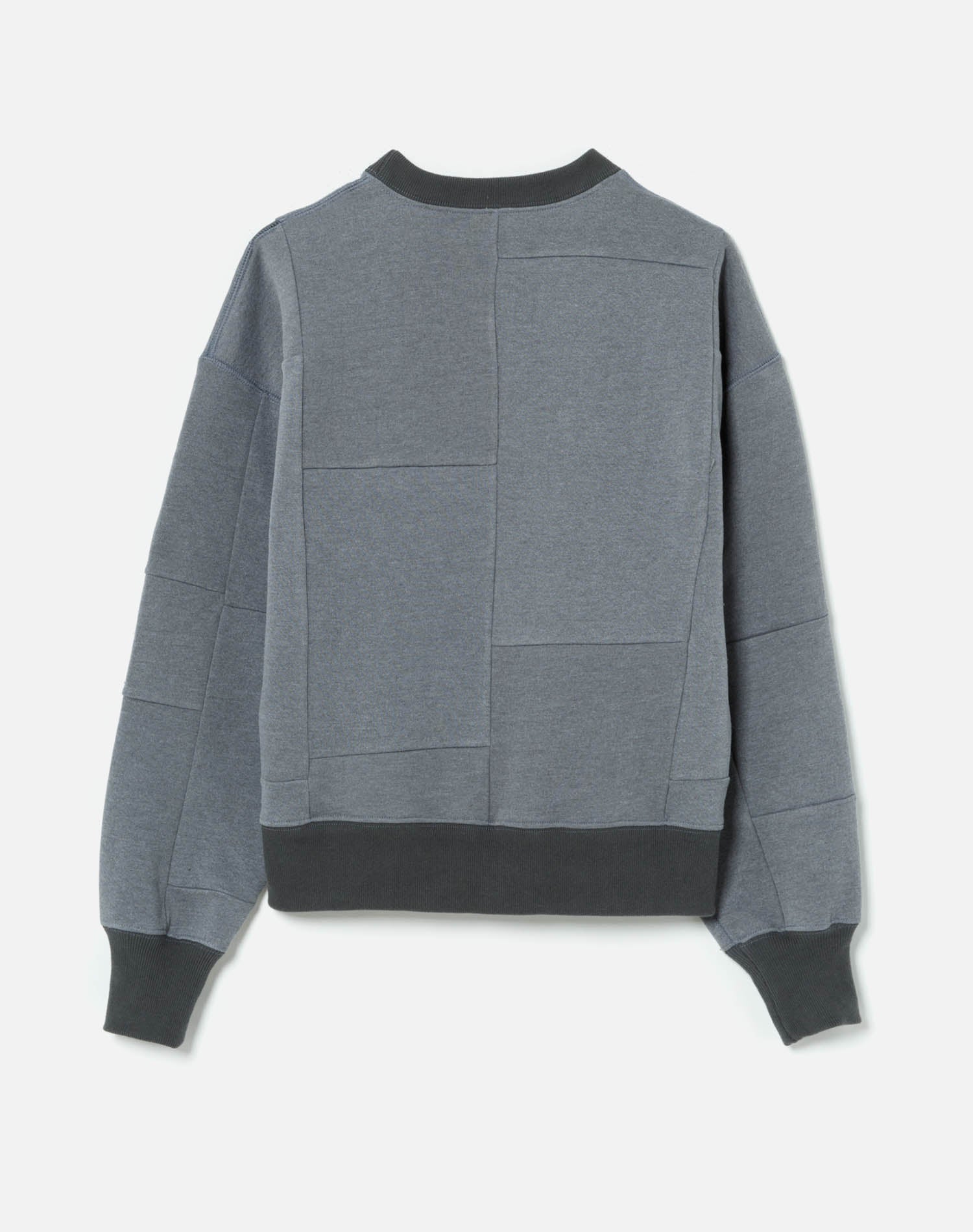 80S UPCYCLED PATCHED SWEATSHIRT
