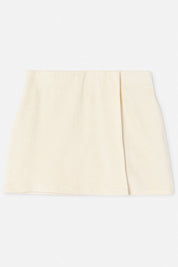 TERRY WRAP SKIRT