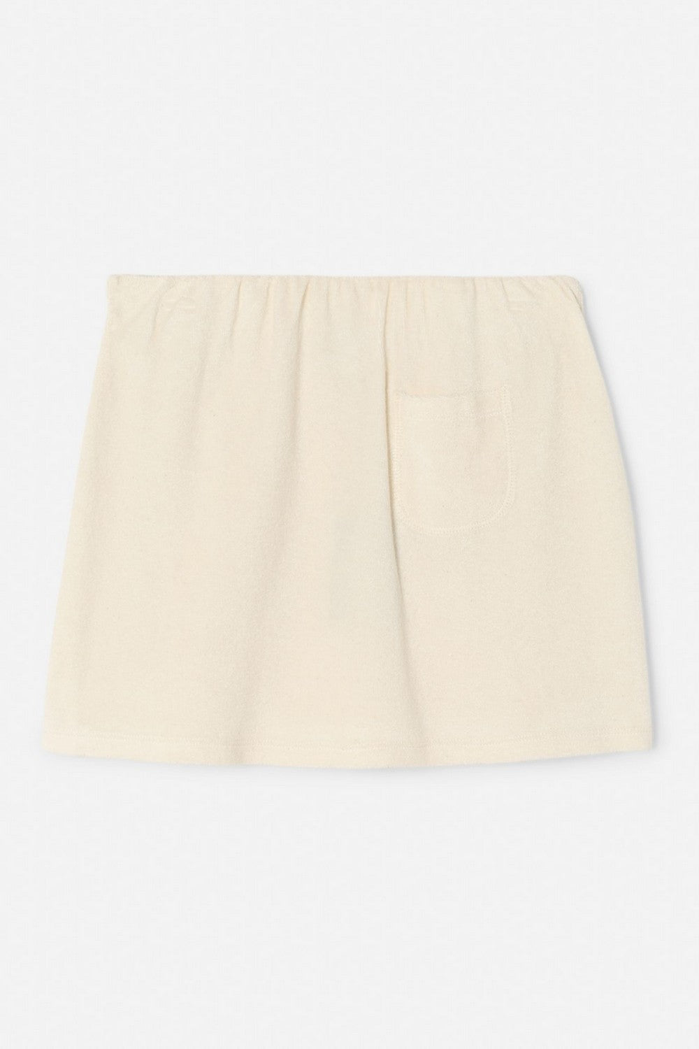 TERRY WRAP SKIRT