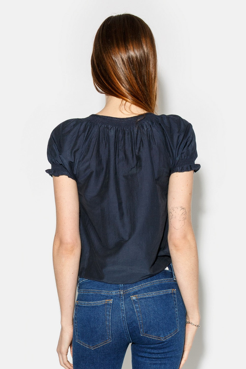 KATIE EMBROIDERED TOP