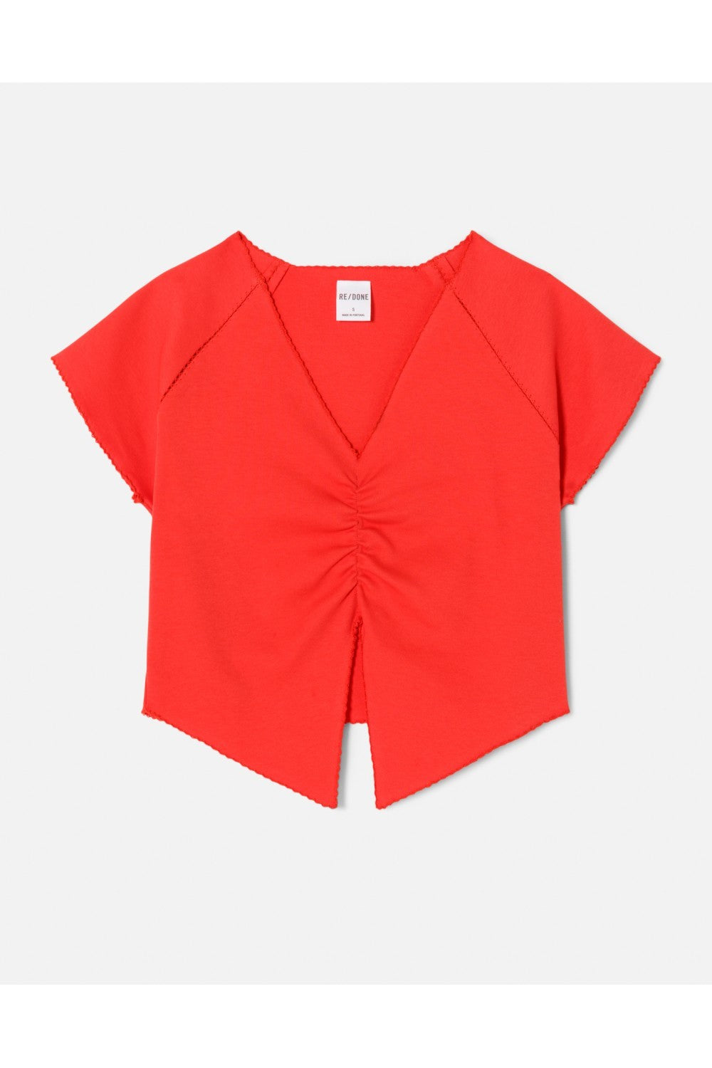 RUCHED RAGLAN TOP