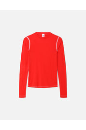 SHEER LONG SLEEVE TEE