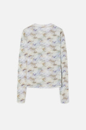 SHEER LONG SLEEVE TEE