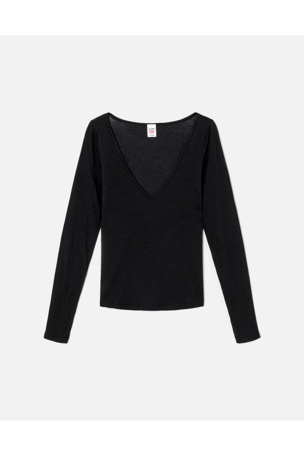 V NECK LONG SLEEVE