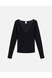 V NECK LONG SLEEVE