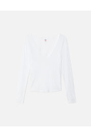 V NECK LONG SLEEVE