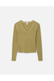 HEMP V NECK BABY LONG SLEEVE