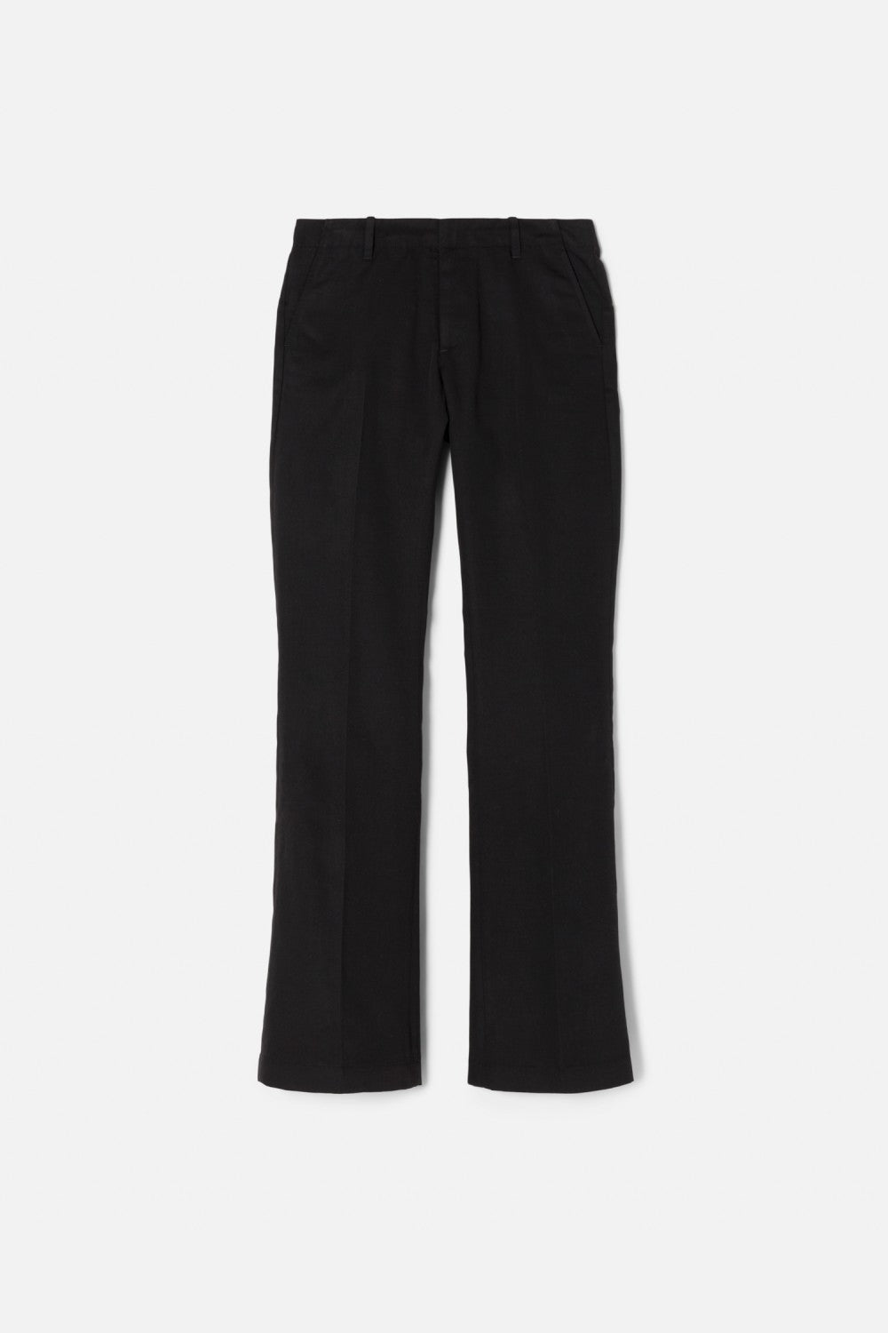 MID RISE FLARED TROUSER