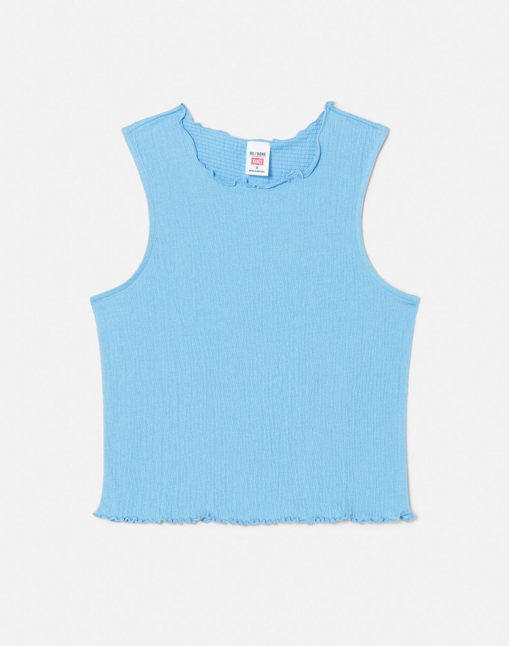 CRINKLE HIGH NECK TANK