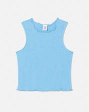 CRINKLE HIGH NECK TANK