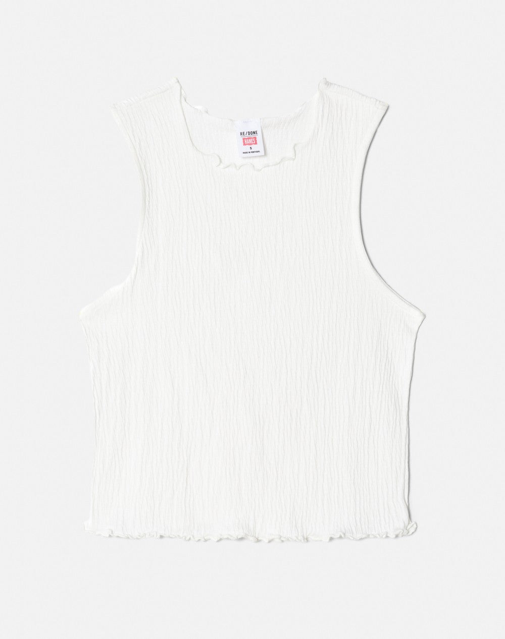 CRINKLE HIGH NECK TANK