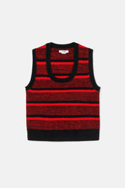 U NECK SWEATER VEST
