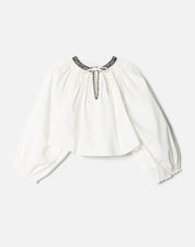 VICTORIAN CUT OFF BLOUSE