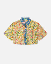 OVERSIZED CROP SHIRT