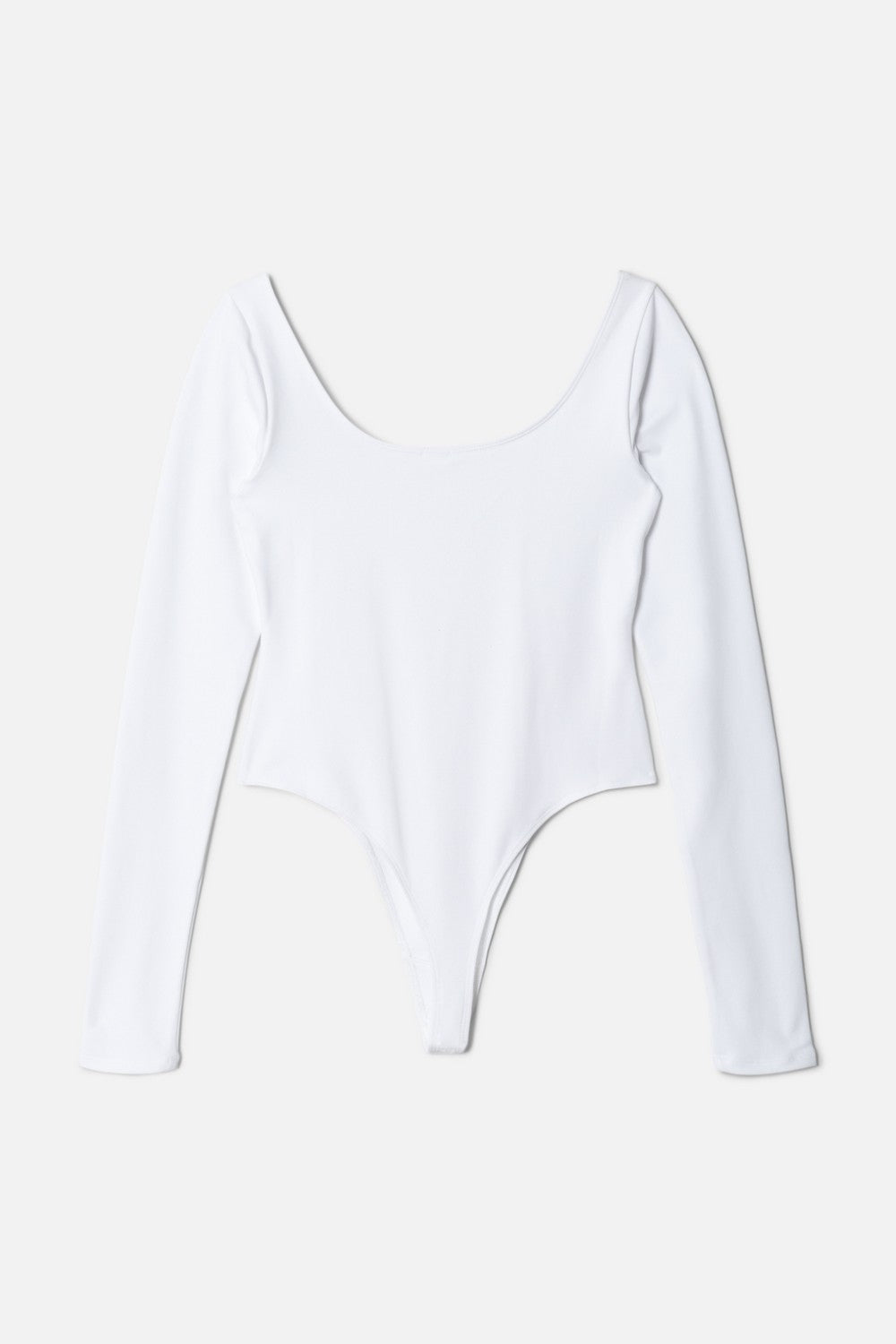 SCOOP NECK BODYSUIT