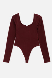 SCOOP NECK BODYSUIT