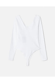 V NECK LONG SLEEVE BODYSUIT