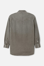OVERSIZED TWILL SHIRT