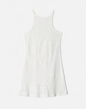 MIXED MEDIA TANK DRESS