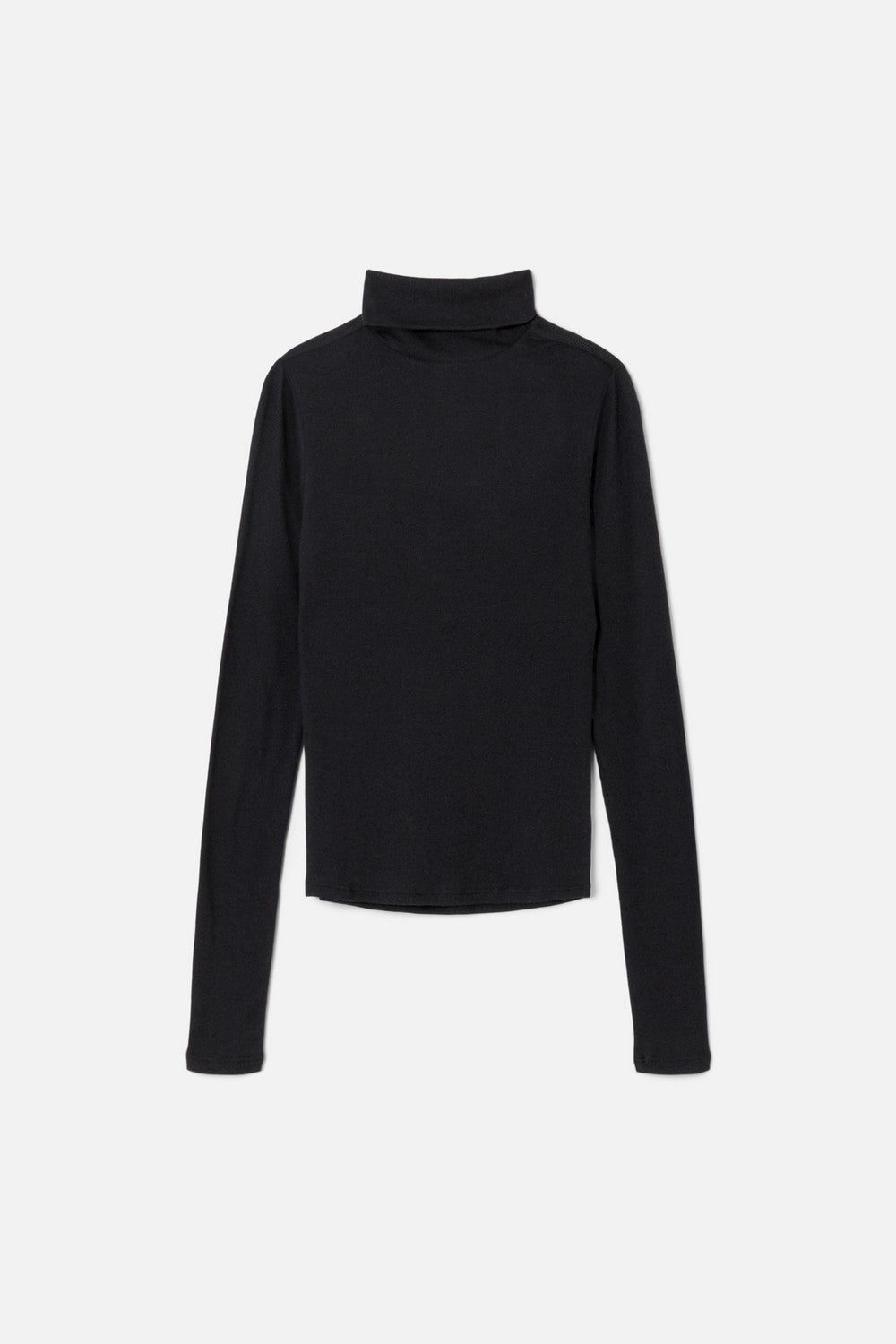 RIBBED TURTLENECK