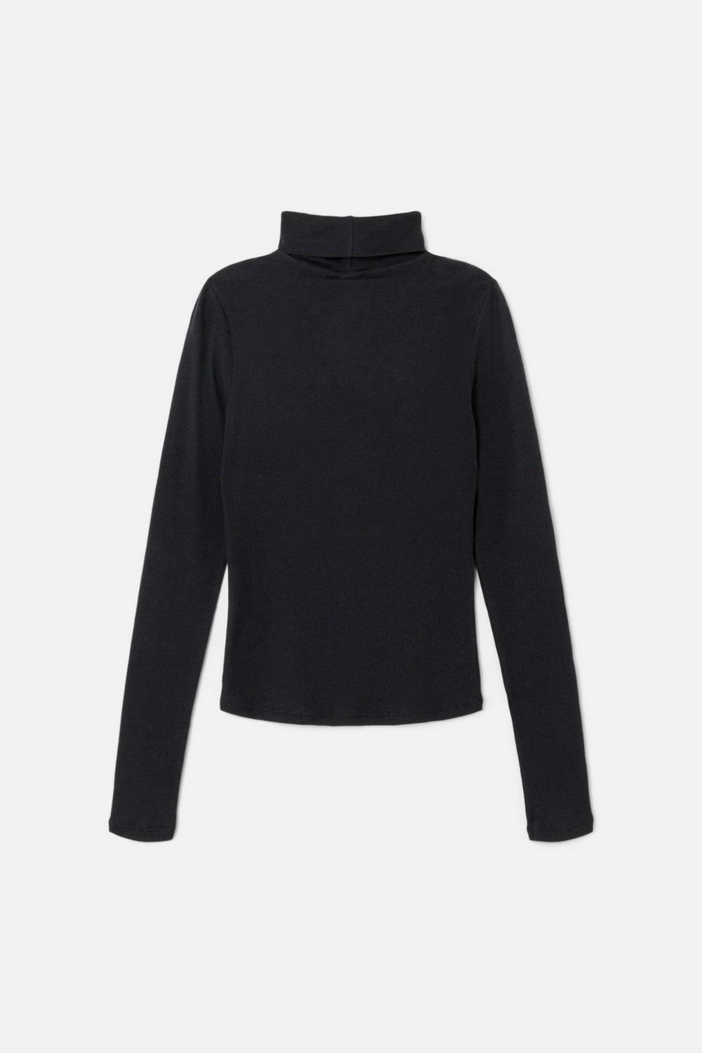 RIBBED TURTLENECK