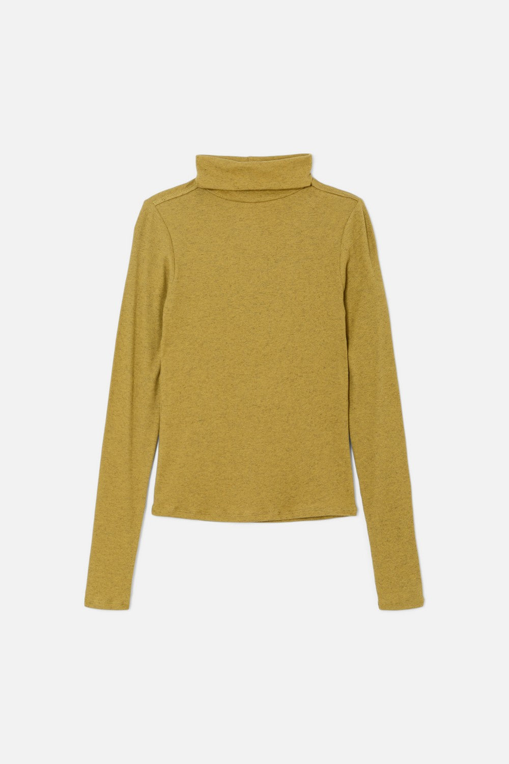 RIBBED TURTLENECK