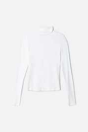 RIBBED TURTLENECK