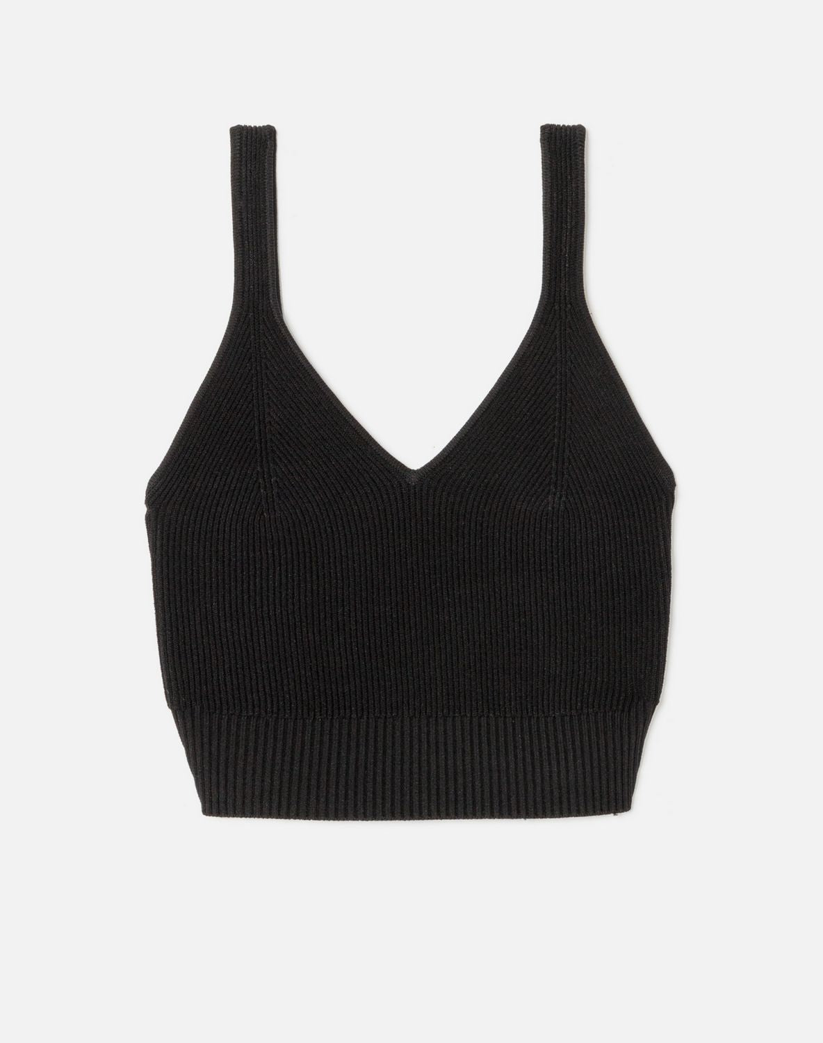 90S RIB CROP TOP