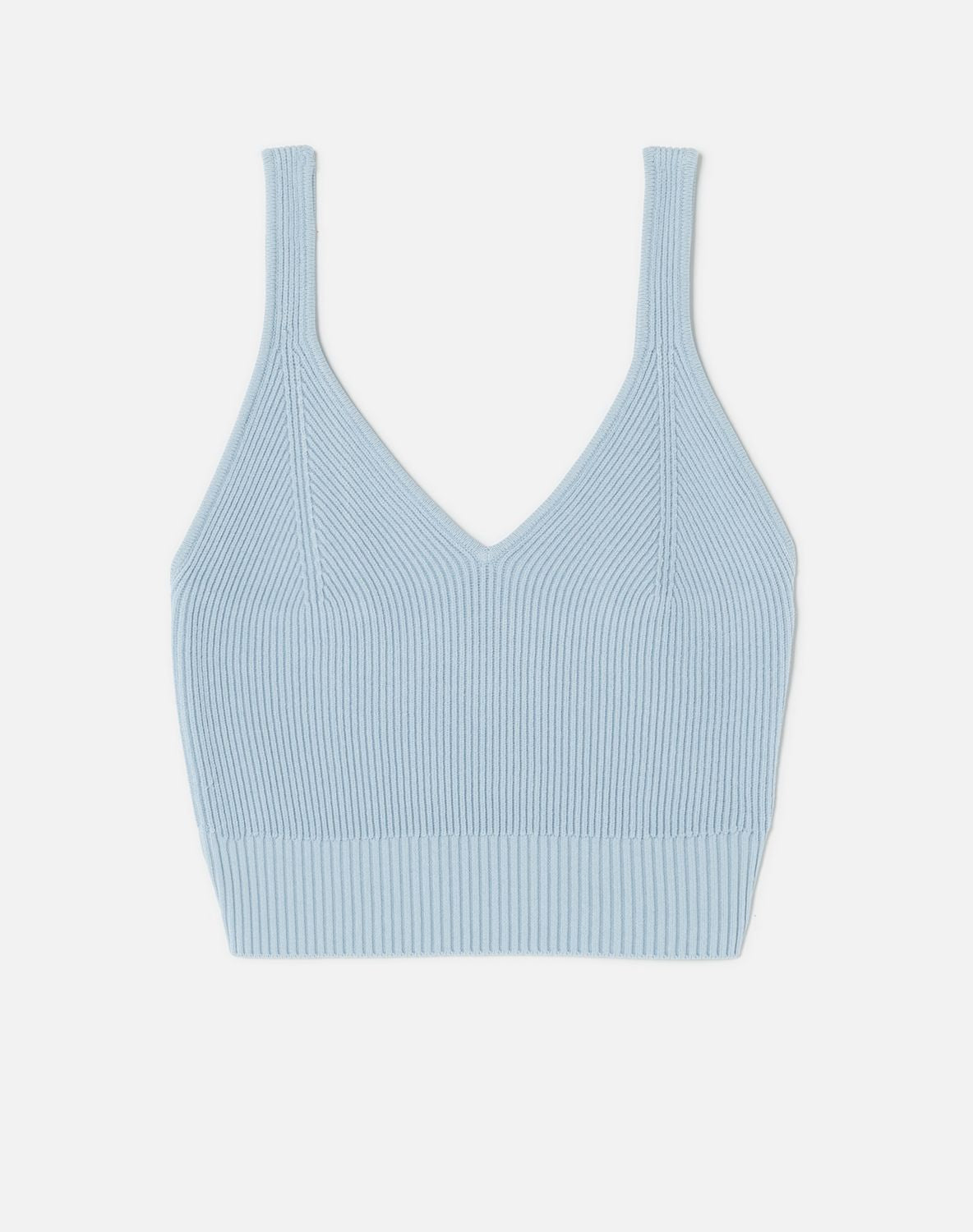 90S RIB CROP TOP