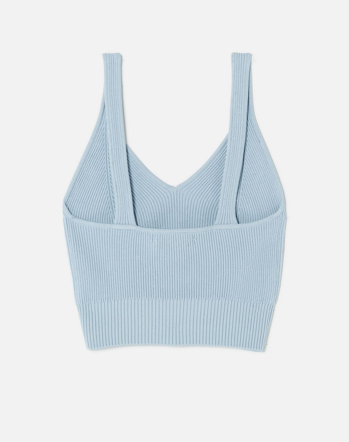 90S RIB CROP TOP