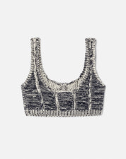 BUTTON FRONT BRA TOP